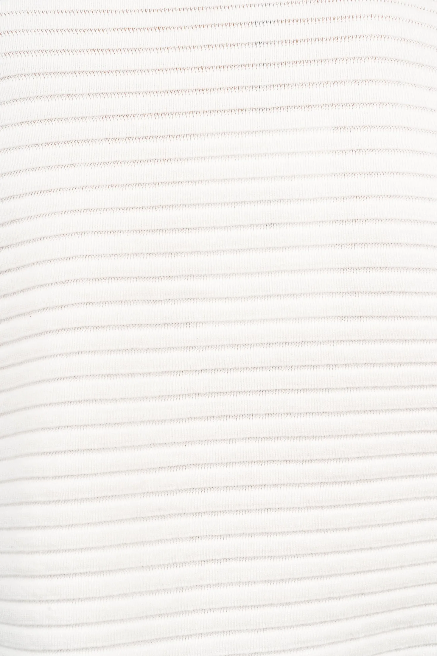 Laurina Ls Knit O-Neck - Snow White