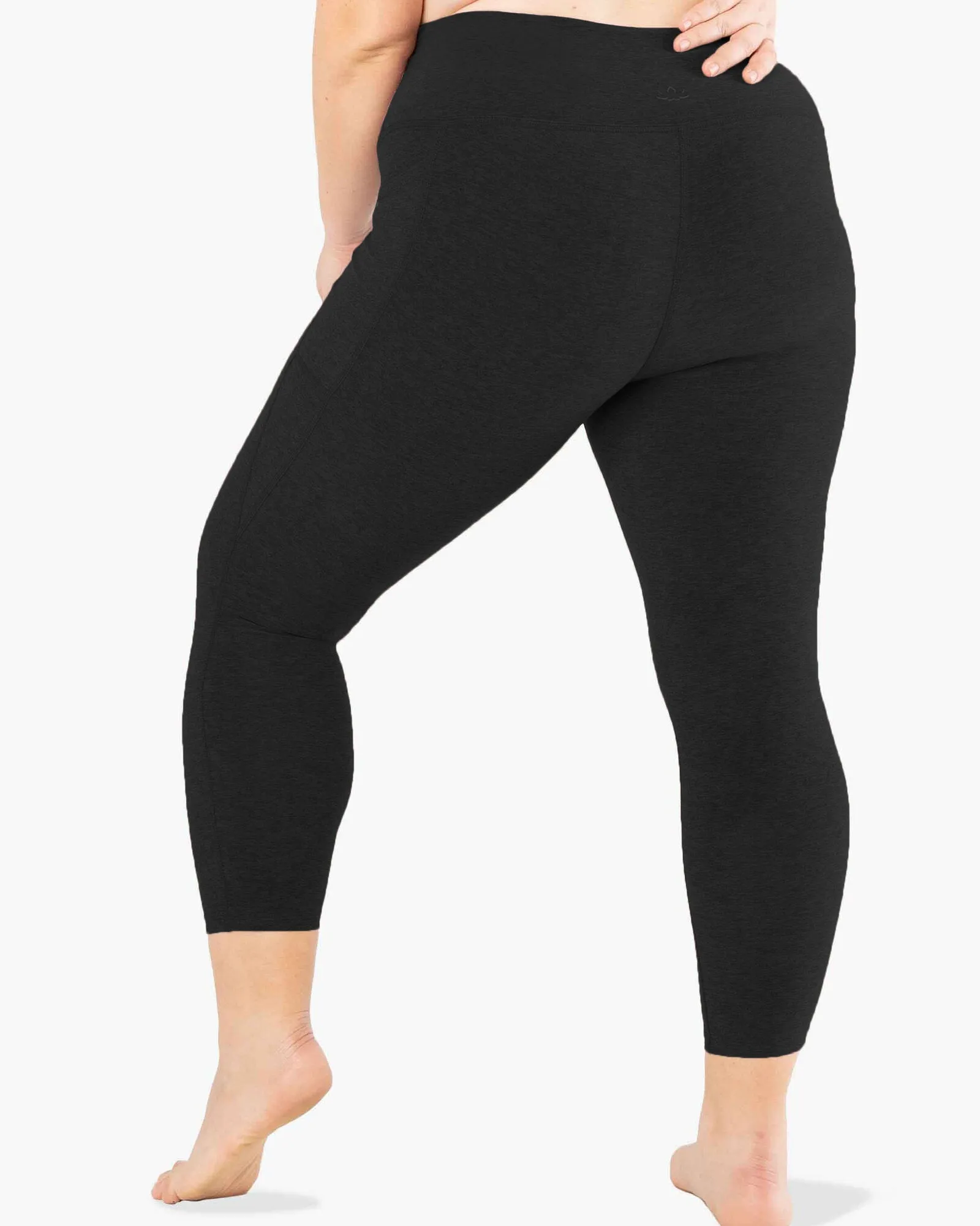 Lily High-Waisted Pocket Legging | Black