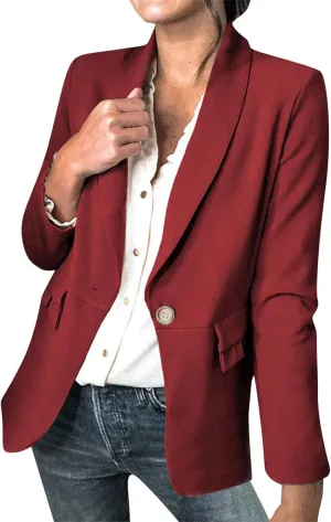 Linen Blazers for Women 2024 Tweed Womens Top Long Sleeve Prtite Fall Winter Cardigan Loose Oversized Blazer
