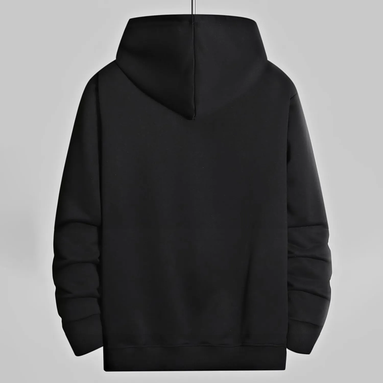 Men's Letter Print Long Sleeve Sweatshirt Athletic Performance Lightweight Hoodie for Men Casual Pullover Tops
