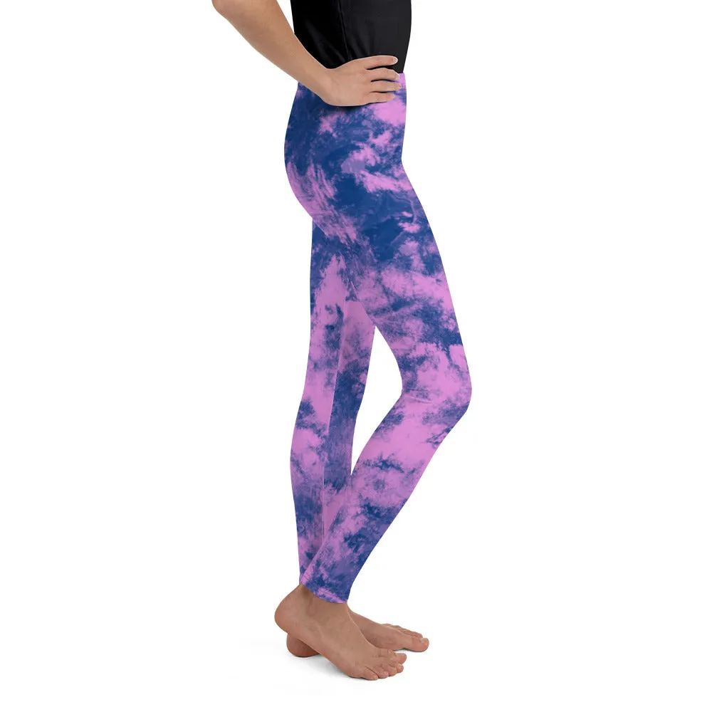 Navy Glaze Youth Leggings