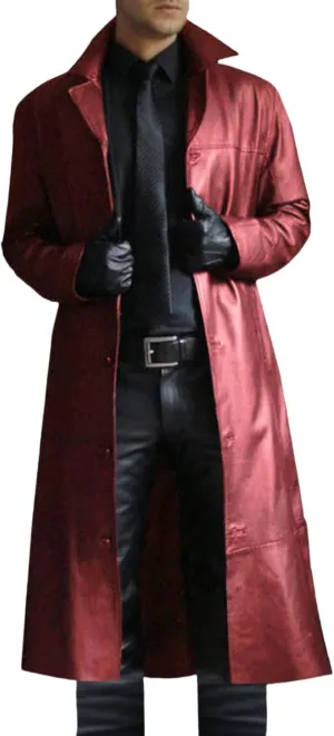 Thatrich Mens Motorcycle Bomber Jackets Long Windbreaker Jacket Steampunk Overcoat Open Front Coat Lightweight Cardigan Coats
