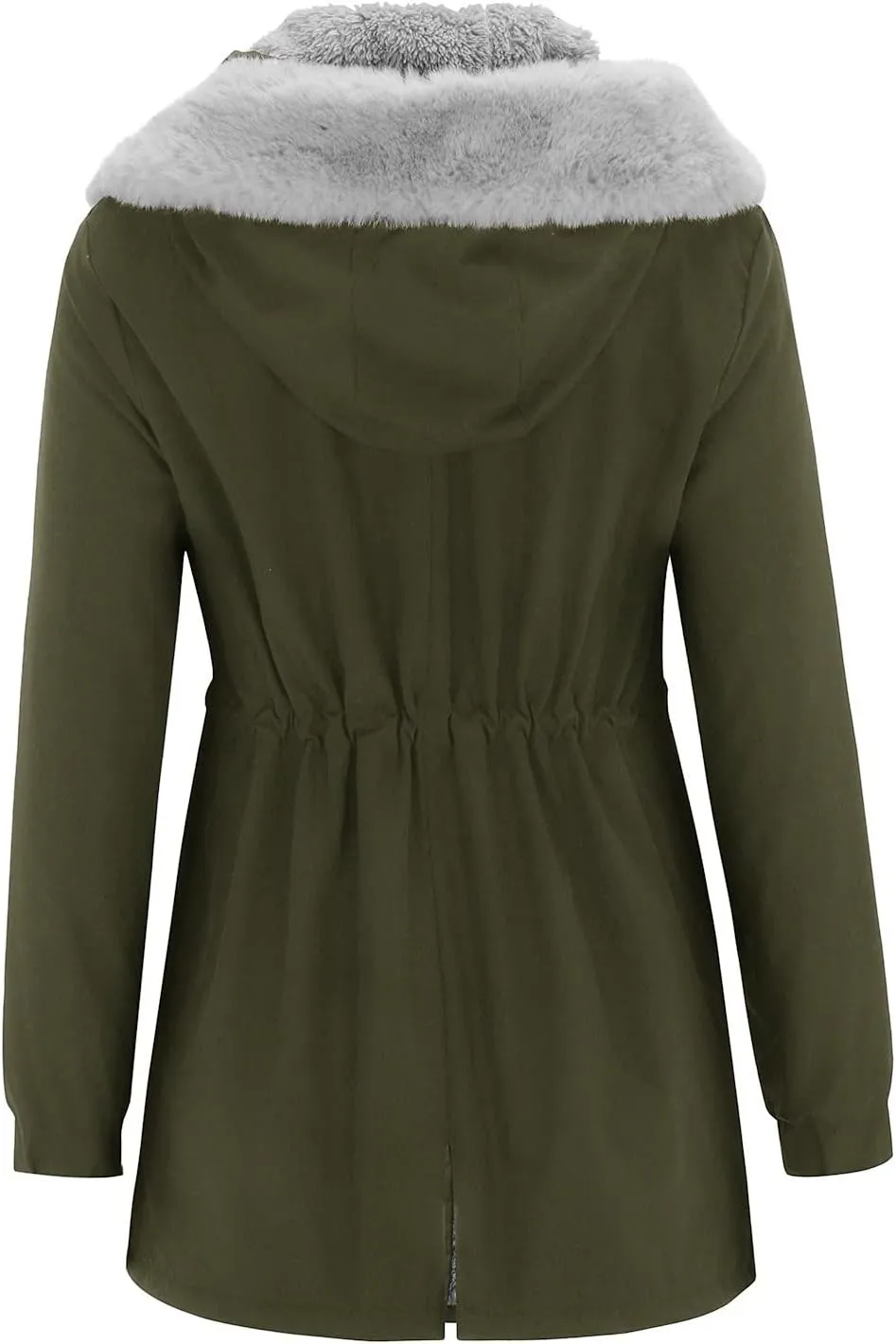 Women's 2025 Pea Coat Single Breasted Long Winter Coats for Women